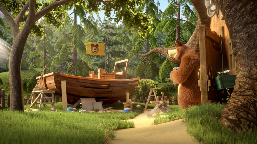 Маша и Медведь в кино: Скажите «Ой!»