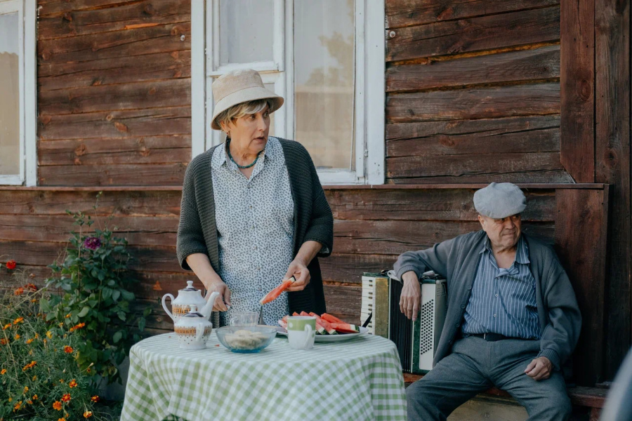 На деревню дедушке