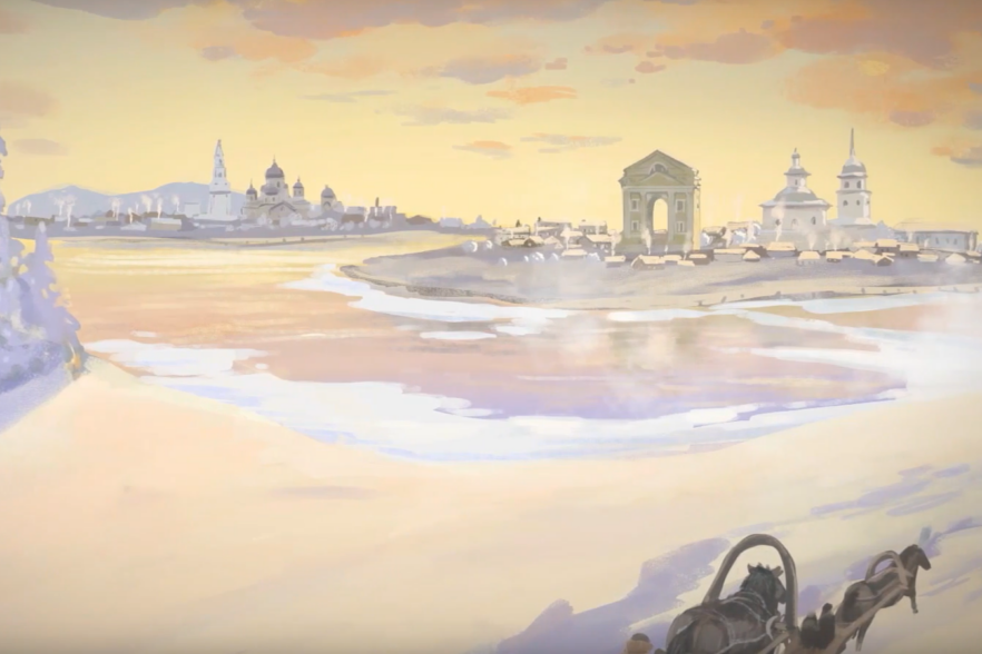 Закулисье театра, первый в мире мультфильм о Святителе Иннокентии