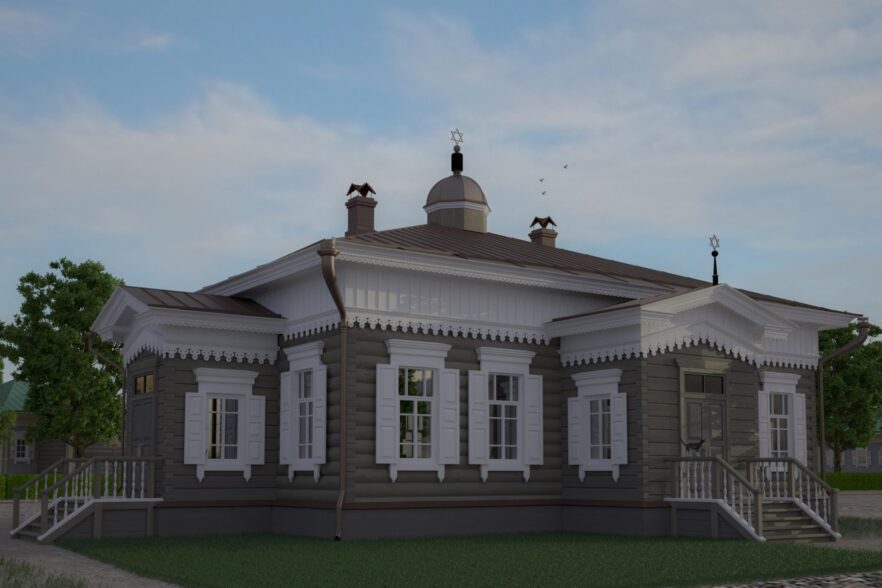 В музее «Тальцы» будет построено одноэтажное здание синагоги