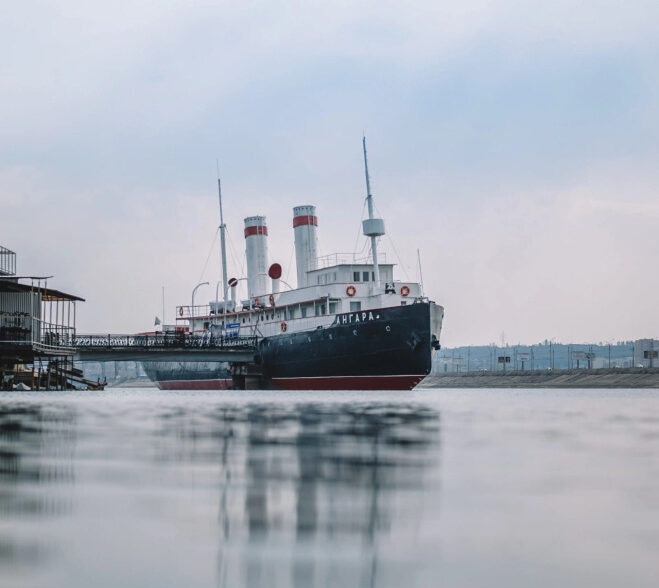 Ремонт носовой части ледокола «Ангара» завершат до конца октября