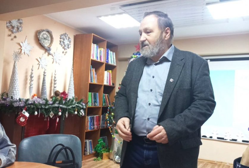 Творческая встреча с ангарским писателем прошла в Усолье-Сибирском