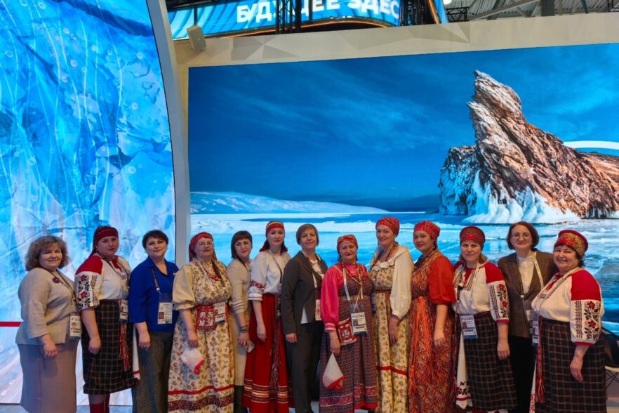 Делегация из Нижнеудинского района представила творческую программу на Международной выставке-форуме «Россия»