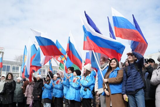 В столице Приангарья отпраздновали десятилетие воссоединения Крыма и Севастополя с Россией