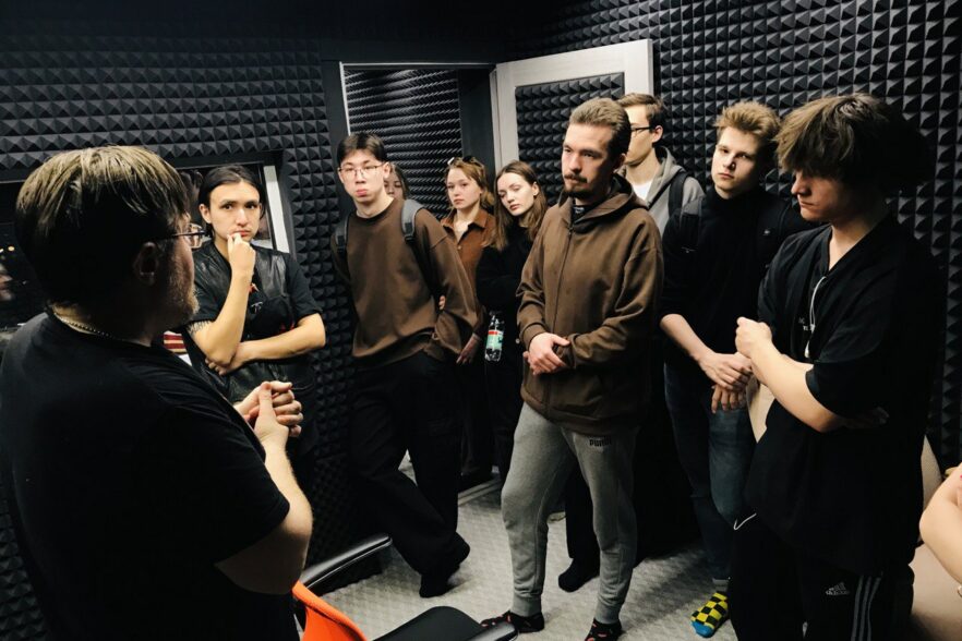 Студенты Иркутского филиала ВГИК в марте прошли практику в областном кинофонде