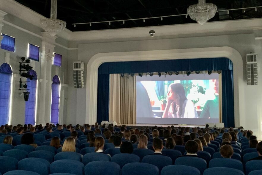 Фильмы проекта «Тыловики» показали  в Иркутском суворовском училище