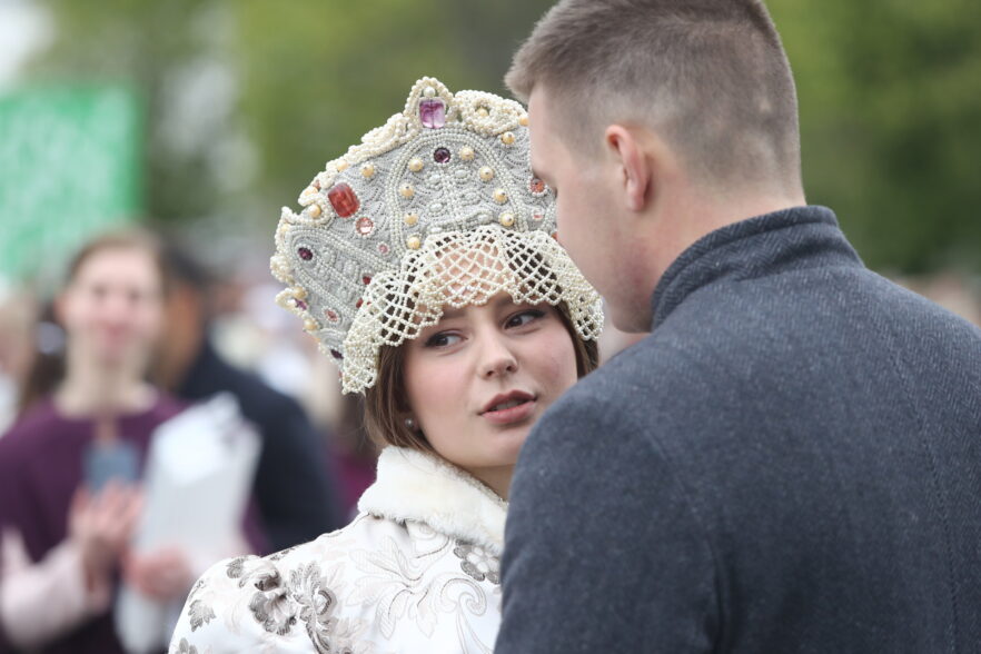 Свадебные традиции Приангарья представили на Всероссийском свадебном фестивале на выставке «Россия»