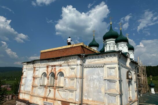 Реставрацию Собора Воскресения Христова в Качугском районе завершат к концу 2024 года