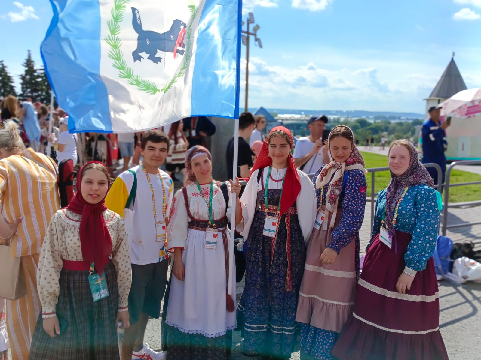 Братский ансамбль «Оберег» принял участие в детской Фольклориаде • Культура  38