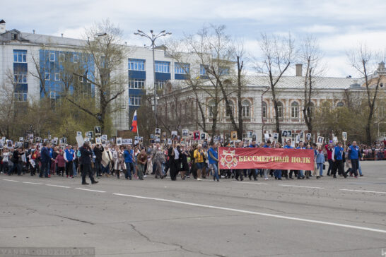 Шествие «Бессмертного полка» состоится 9 мая в Иркутске и в Ангарске