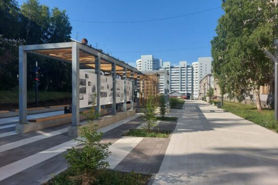 Аллею архитекторов открыли в Иркутске