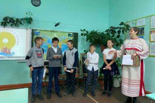 «Звучащая Россия», информационно-познавательная программа в рамках областного фестиваля «Сияние России»