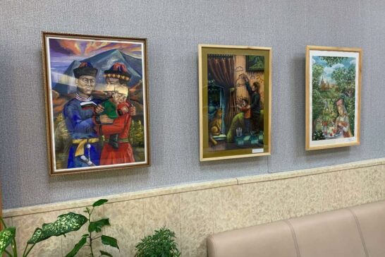 Выставка творческих работ учащихся ДХШ № 1 «Сияние России»