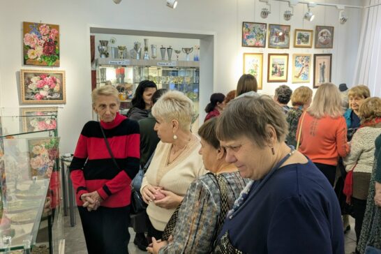 Осеннее настроение на выставках мастериц смогли ощутить жители Усолья-Сибирского