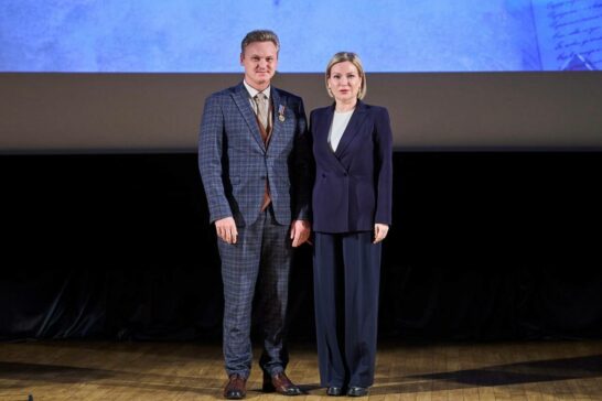 Директор «Аистёнка» Андрей Стрельцов удостоен медали Александра Твардовского