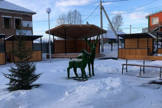Новонукутский краеведческий музей обновил фасад