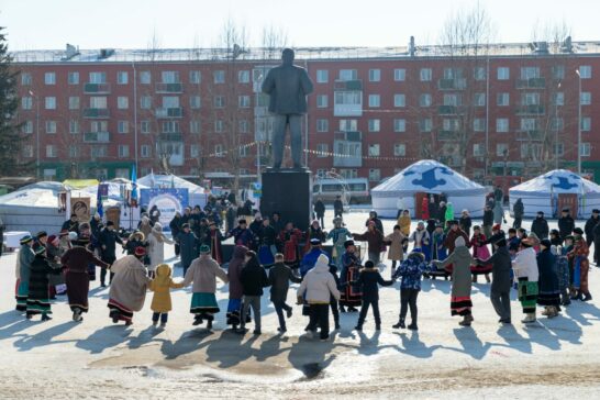 Бурятский народный праздник «Сагаалганай угталга»
