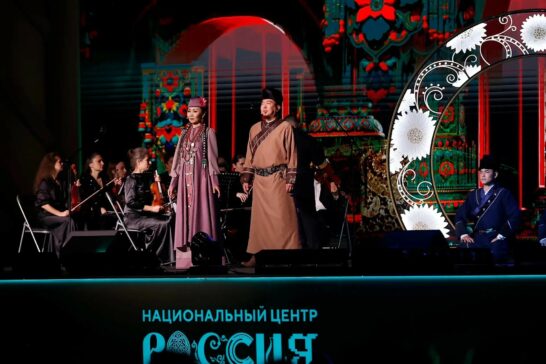 «Степные напевы» представили Приангарье на Всероссийском свадебном фестивале